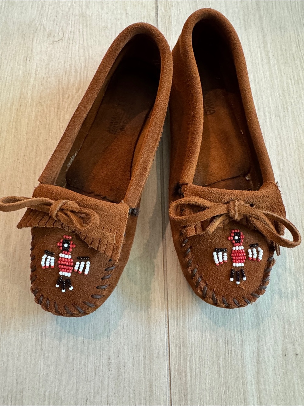 Minnetonka Moccasins Brown Suede shoes